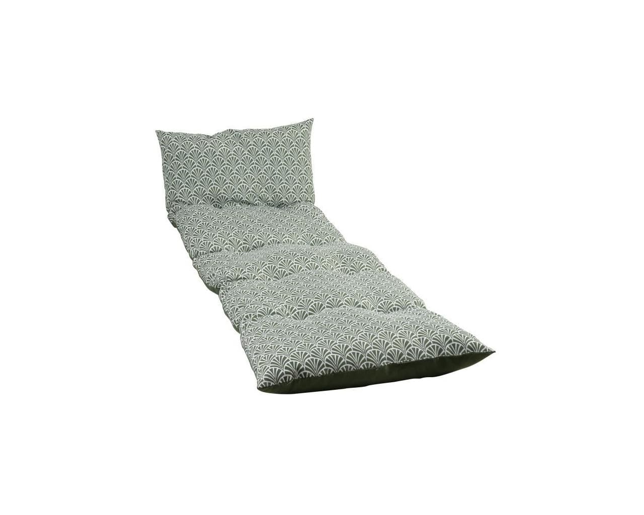 Coussin Bain de Soleil - Flocons Norvege Avocat - Tissu traité déperlant
