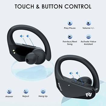 Amazon.com: PALOVUE Wireless Earbuds Bluetooth 5.2