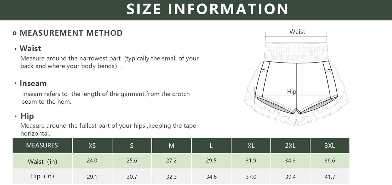 Miniatura 8 de Wjustforu Pantalones cortos de correr fluidos para mujer, para gimnasio, yoga, entrenamiento, pantalones cortos deportivos con pantalones cortos