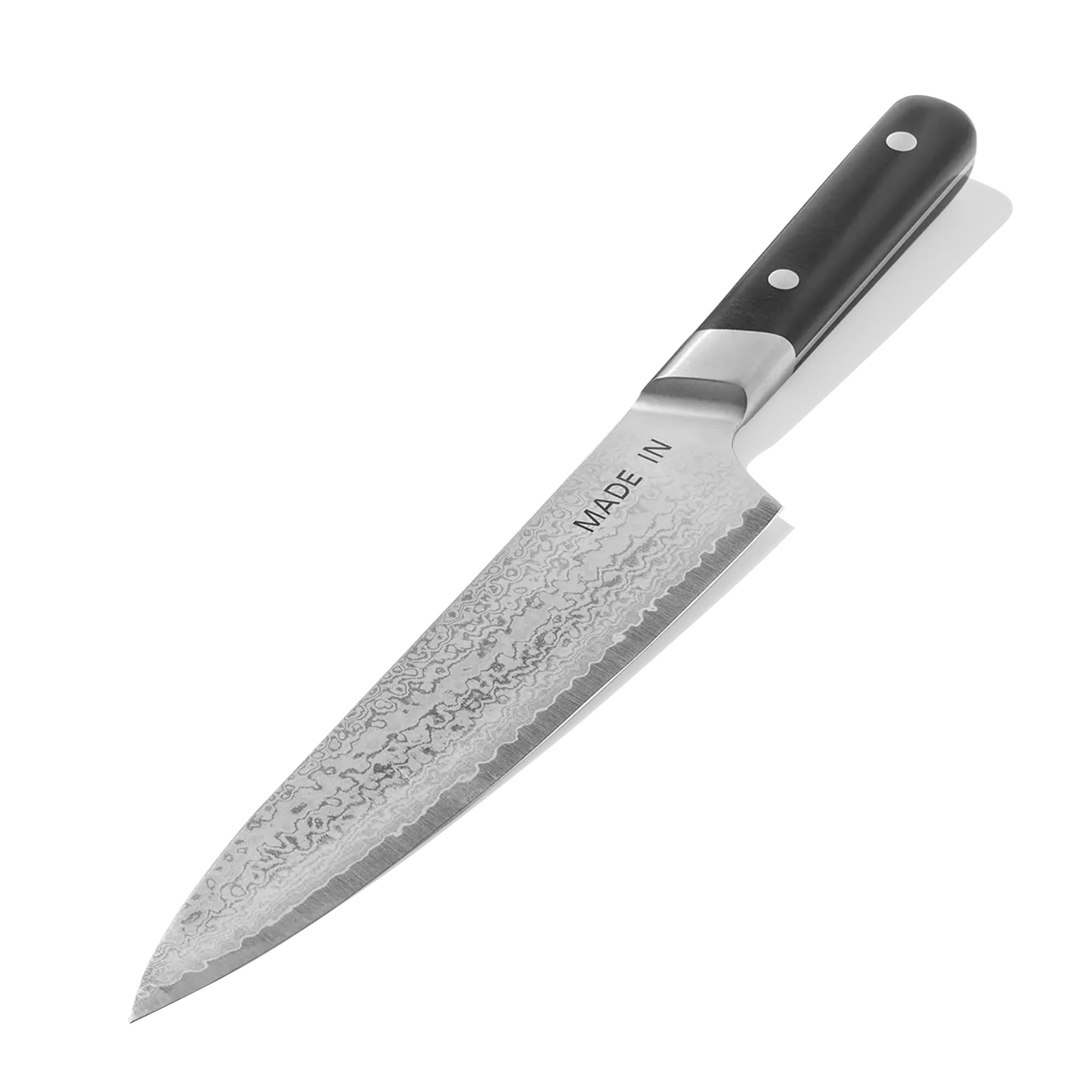 Made In Cookware - 8 Japanese Damascus Steel Gyuto Chef Knife - 66 Layers of Damascus Steel with