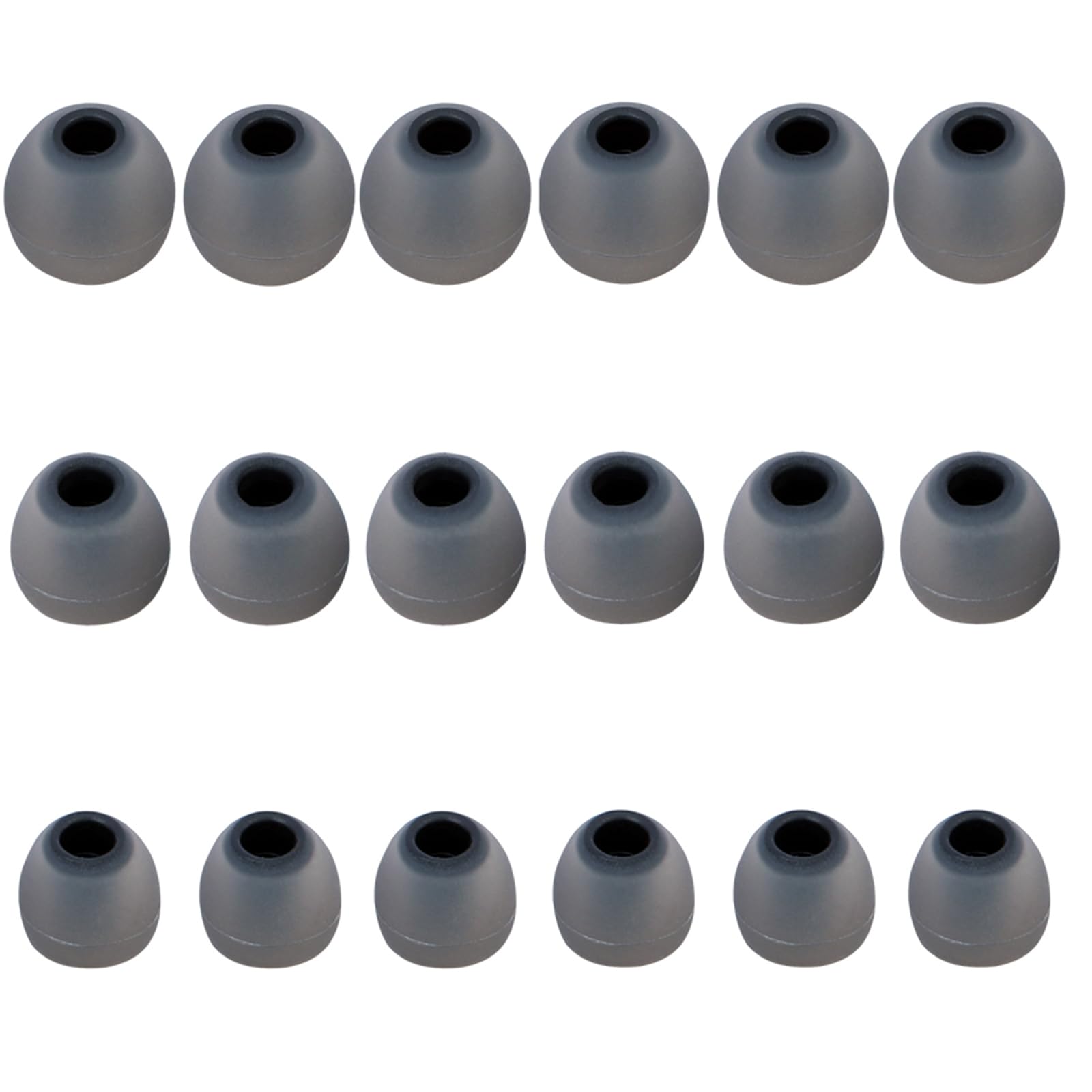 MMYQXI Silicone Replacement Earbud Tips Earbud Covers Fit for in-Ear Headphones (Inner Hole 3.8mm -5.1mm) Earbud Replacement Tips Ear Tips 9 Pairs