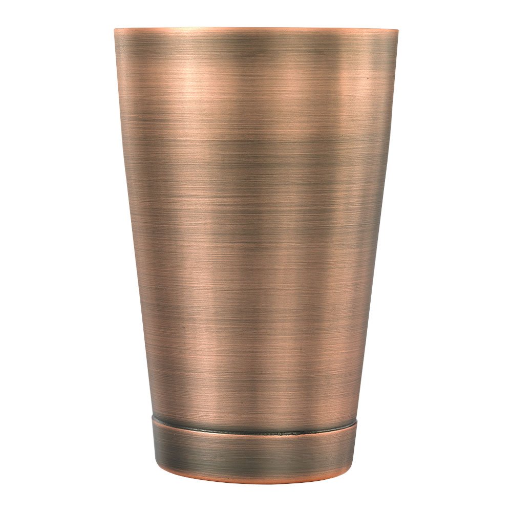 Barfly Cocktail Tin, Small 18 oz (532 ml), Antique Copper