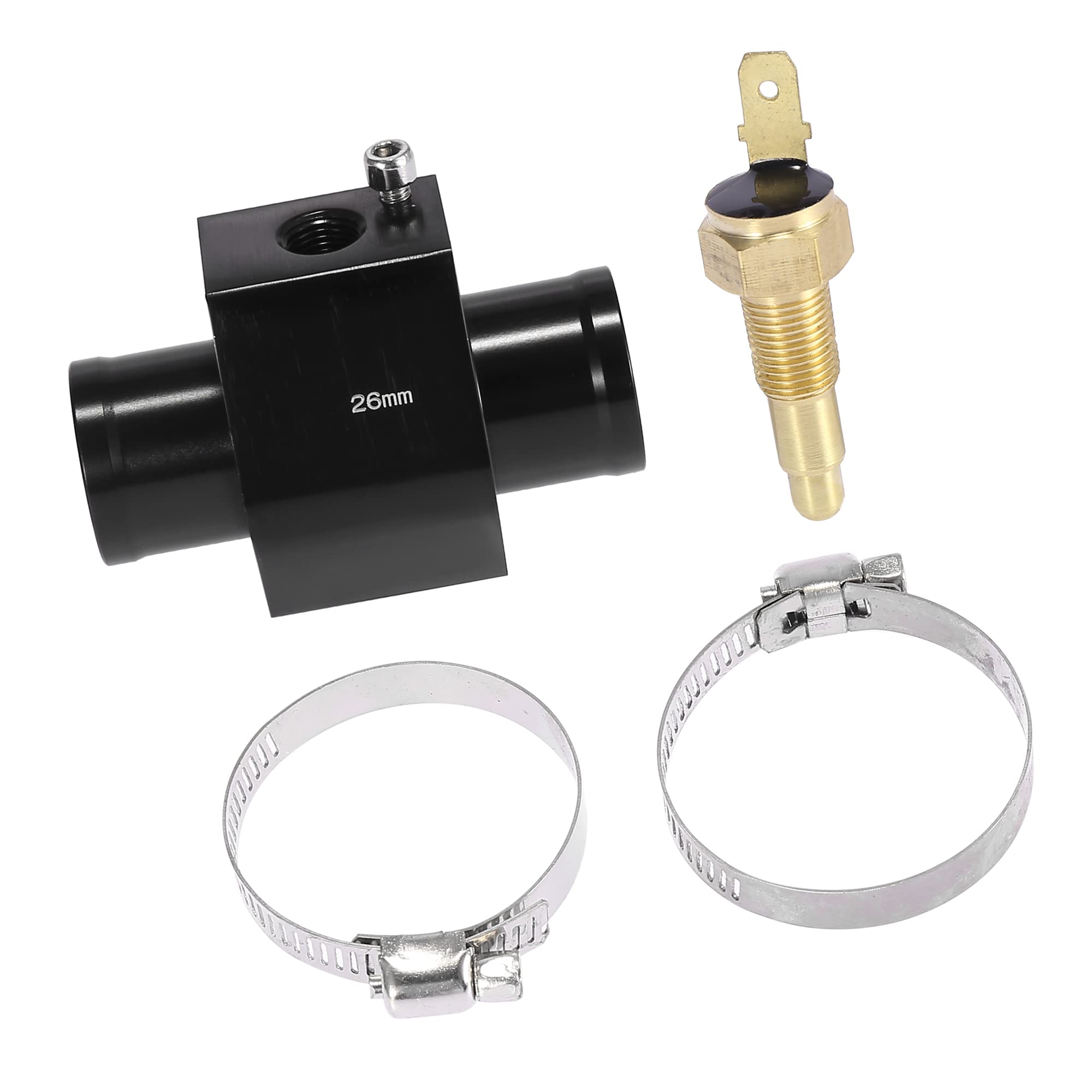 A ABSOPRO Refrigerante Temperatura Sensore Interruttore 26mm Radiatore Tubo Montaggio Adattatore