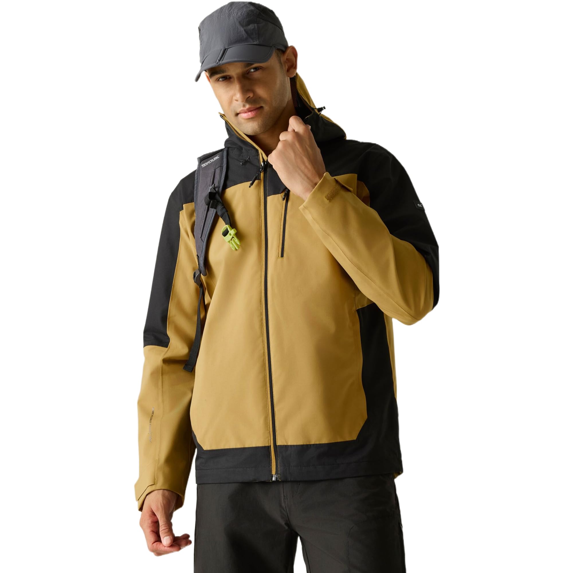 Regatta Waterproof Highton Iv Stretch Jacket Size: S Men's Brown