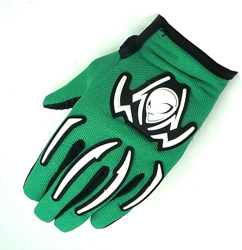 Miniatura 8 de Martian Casco de motocross para niños jóvenes, casco ATV Dirt Bike BMX + gafas + guantes negros MG Youth - Paquete de guantes negros para jóvenes