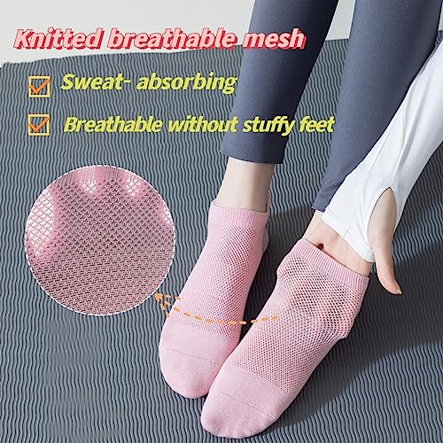 Grip Pilates Yoga Socks for Women Non Slip Hospital Socks for Women Barre Grippy3