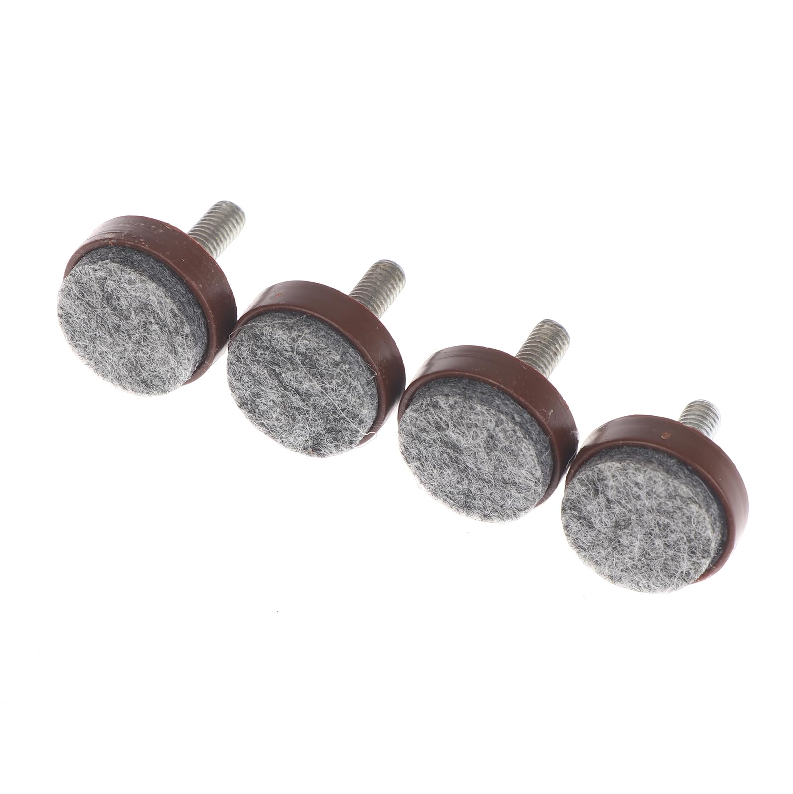 4/8Pcs Felt Adjustable Round Furniture Leg Screws Anti Slip M6 M8 Table Chair Cabinet Balance Feet Pads
