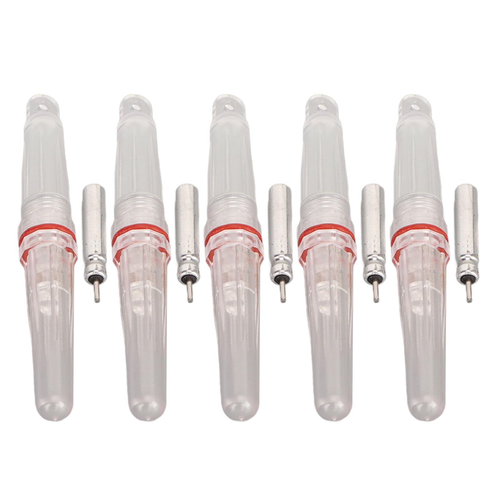 DOITOOL 2sets Led Fishing Lights Underwater Fishing Lamp Glowing Lure Perfect for Night Adventure 3pcs*2