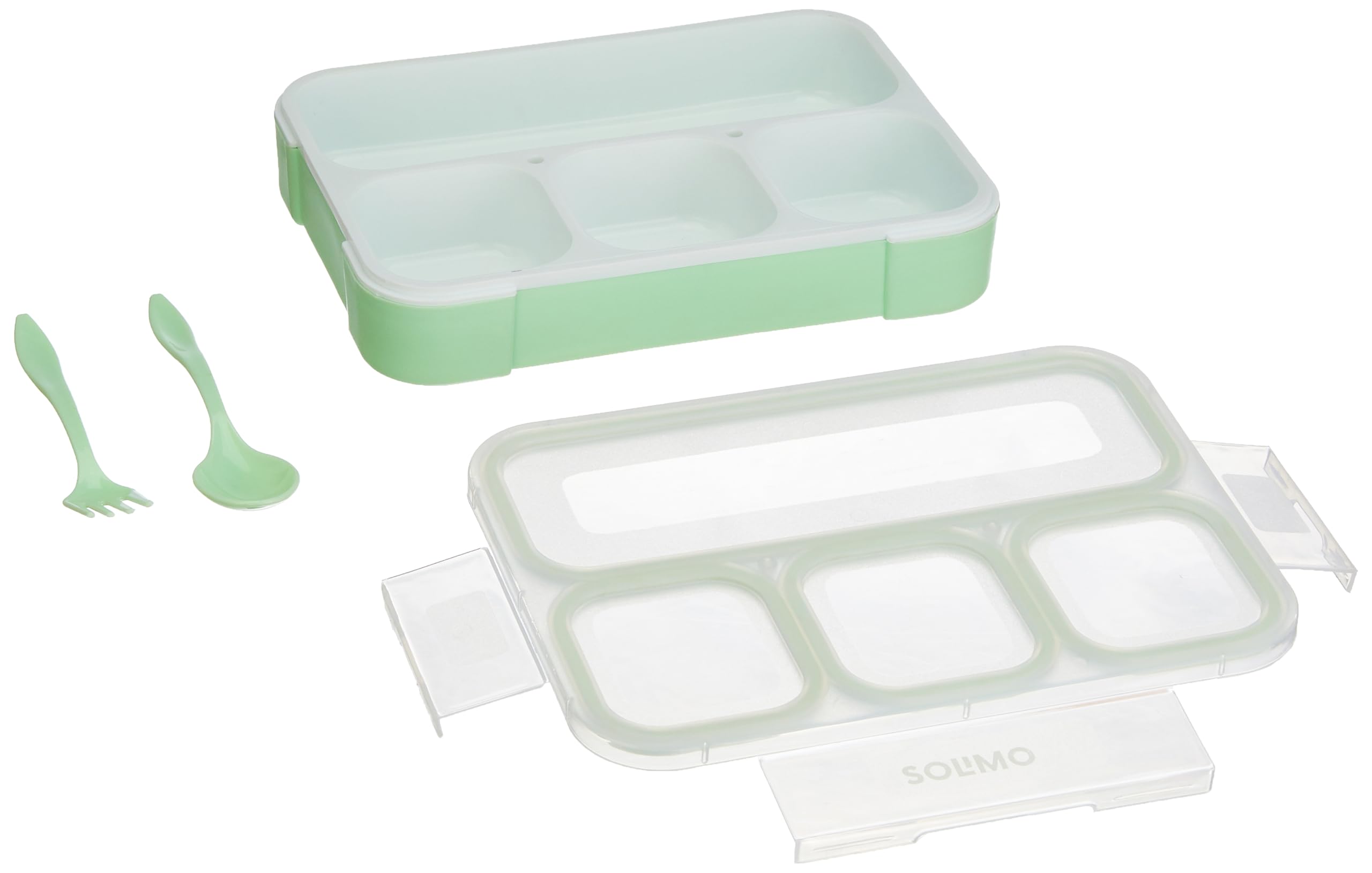 Amazon Brand - Solimo Polypropylene Lunch Box for Kids and Adults,500ML,Green (B0C53KXQS2) Amazon Price History, Amazon Price Tracker