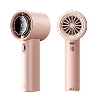 JISULIFE Ventilatore Portatile a Mano, Mini Turbo Ventilatore Regolabile in Velocità (1)