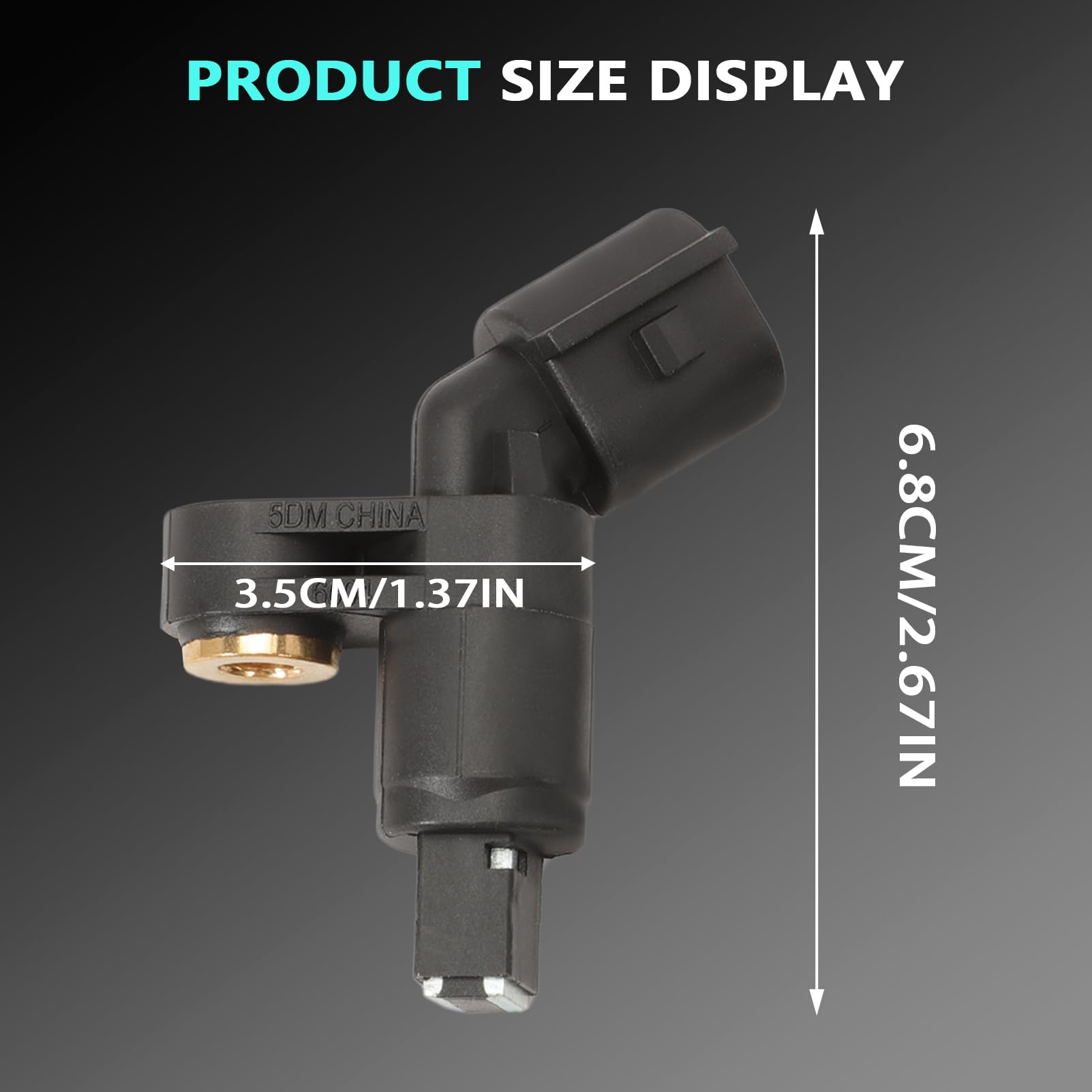 ABS Sensor Drehzahlsensor vorne rechts + links für Golf 4 IV Polo 6N1 6N2 A3 8L 1H0927807 1H0927808