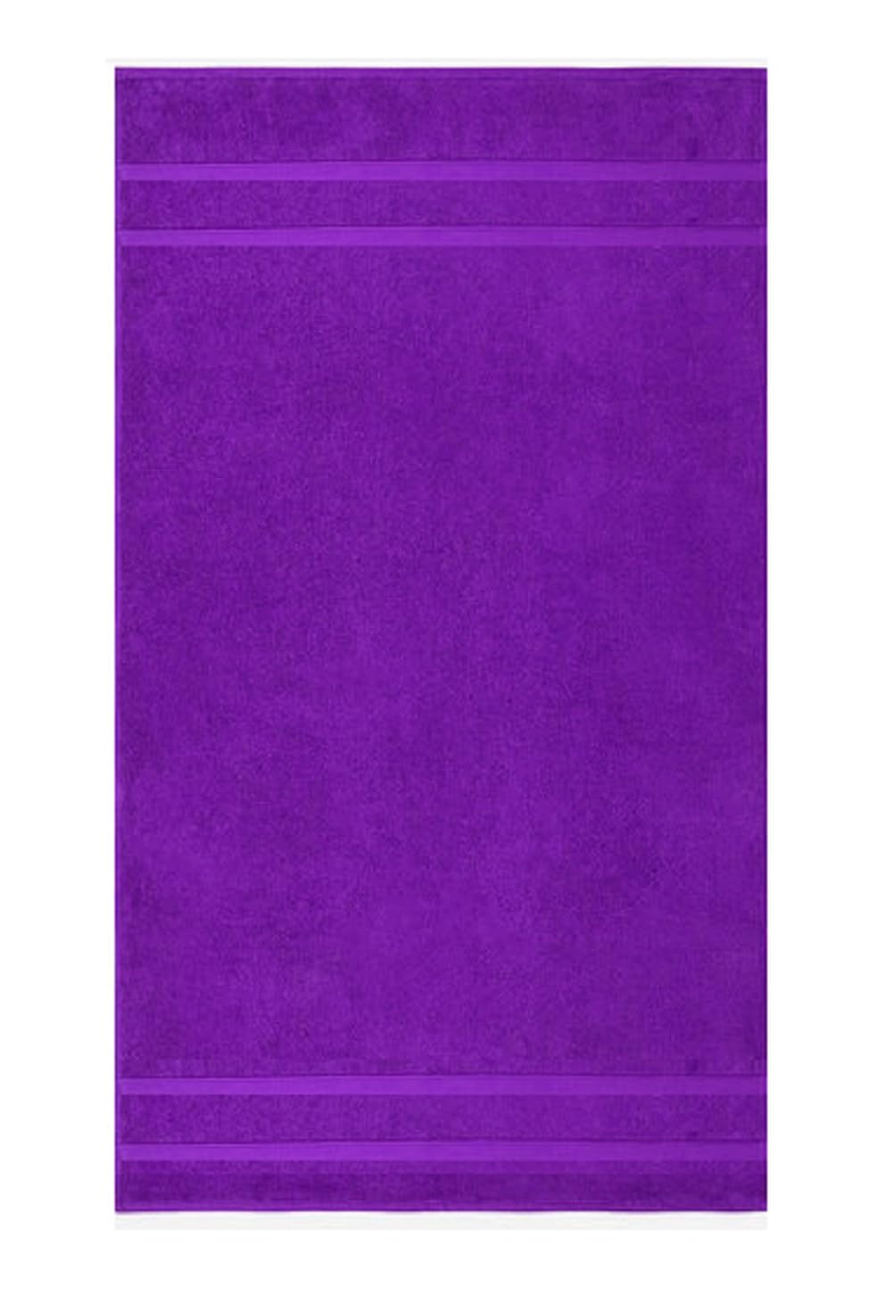 Pack of 2 Large Jumbo Bath Sheets 100% Egyptian Cotton -550GSM Super Absorbent Quick Dry Luxury Soft Big Bathroom Towels Set (Purple) - Image 2