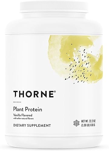 THORNE - Proteína vegetal - 0.78 oz de proteína vegana en polvo - Proteína de semilla de guisante, arroz y chía con perfil completo de aminoácidos -