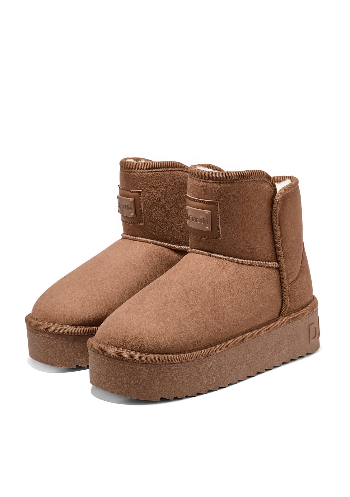 D.Franklin Buty Australijskie Damskie Nordic V.2 Basic Low w kolorze camel - Buty Damskie - Moda Casual - Rozmiar (36) - Model nordic