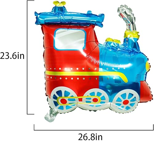 Miniatura 10 de GLASNES Kit de globos de 39 pulgadas, globos de aluminio grandes para pastel de cumpleaños, globos de Mylar para decoración de fiesta de cumpleaños