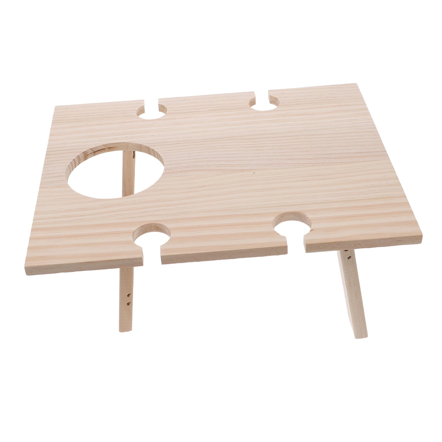 Table pliante bois pour pique-nique et camping ORFOFE légère
