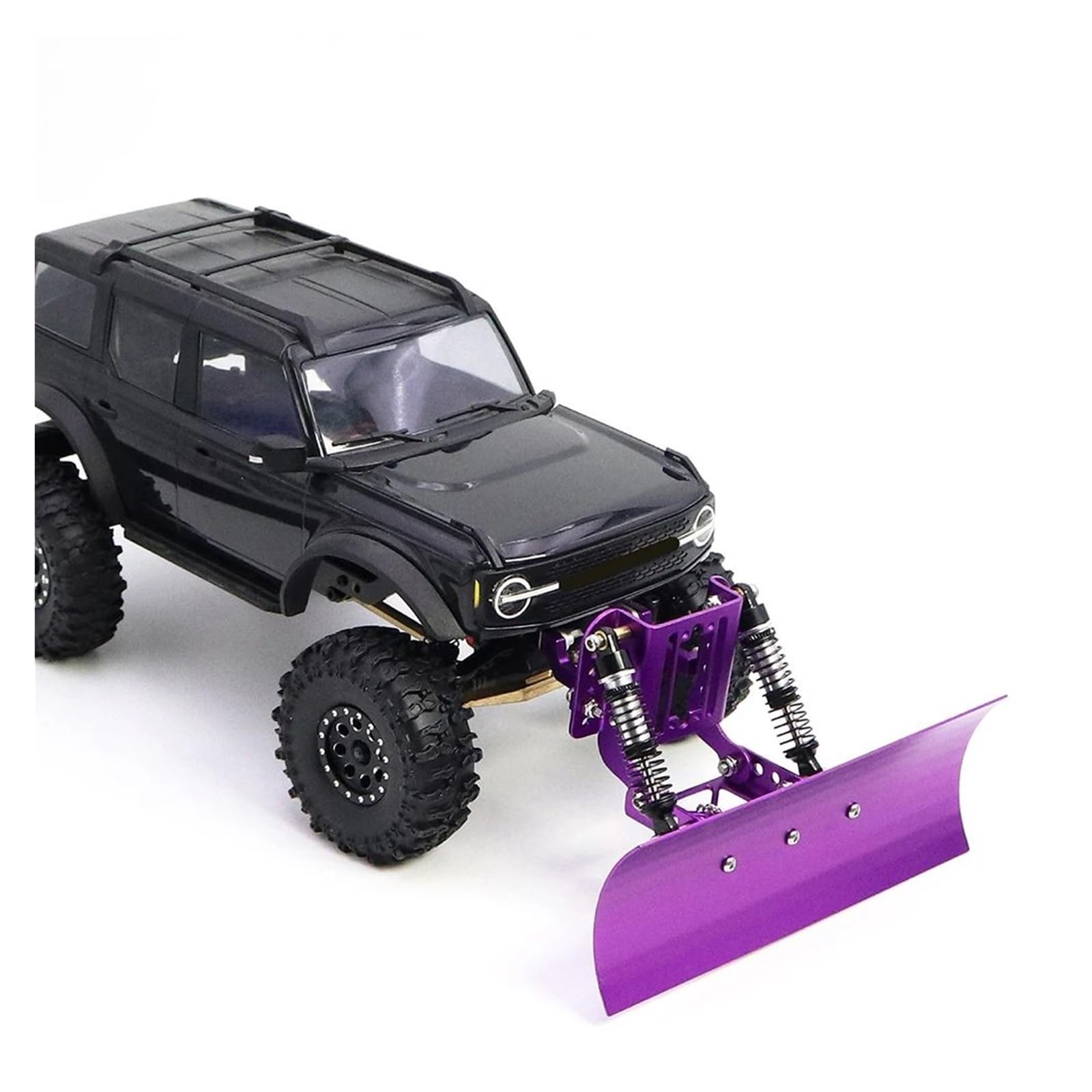 Per 1/18 Rc Crawler Metallo Regolabile Neve Spiaggia Pala Aratro Modifica Aggiornamento Parti Di Riparazione Modelli Giocattoli Ricambio Parts