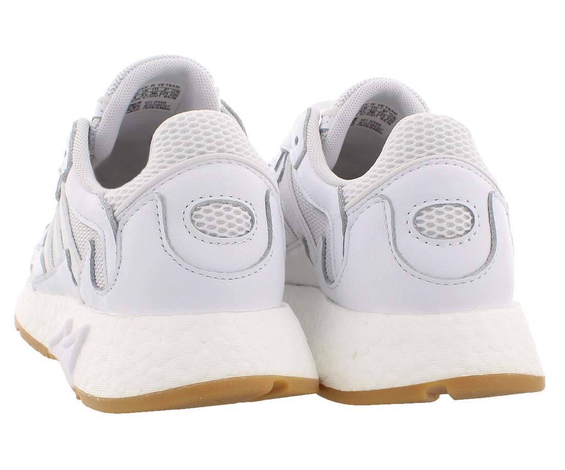 adidas Originals Tresc Run Boys Shoes Size 7, Color: Cloud White/Cloud White/Gum