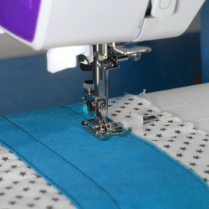 Kit de Pie Prensatela de Dobladillo Ancho 5 Piezas para Máquinas de Coser miniatura 6
