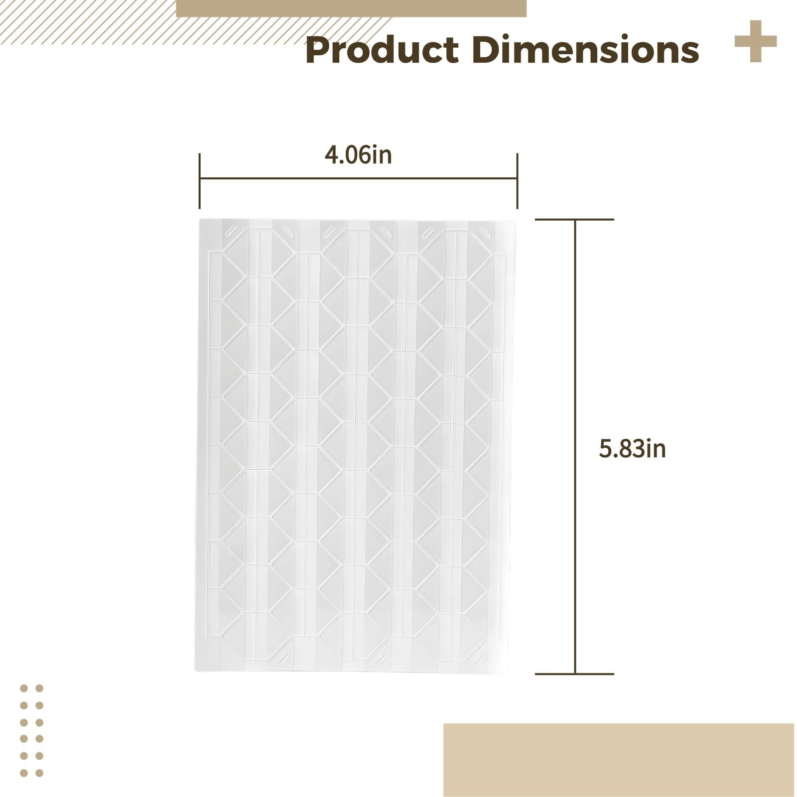 510 Clear Pvc Photo Corners, Self-Stick Mounting Corners For Scrapbooking And Crafts, 5 Sheets For Photo Protection