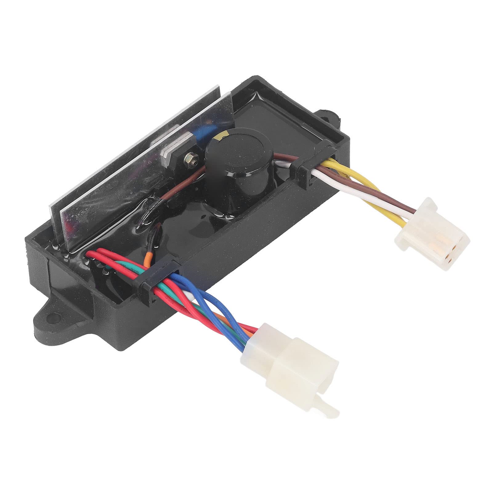 Sonew Regulador de Voltaje Automático Monofásico 10 Cables AVR para Generador y Soldador 470MPD 250VDC