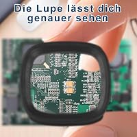 Aohcae fejpántos nagyító LED világítással, 2.0X-24.0X nagyítás, cserélhető lencse 2