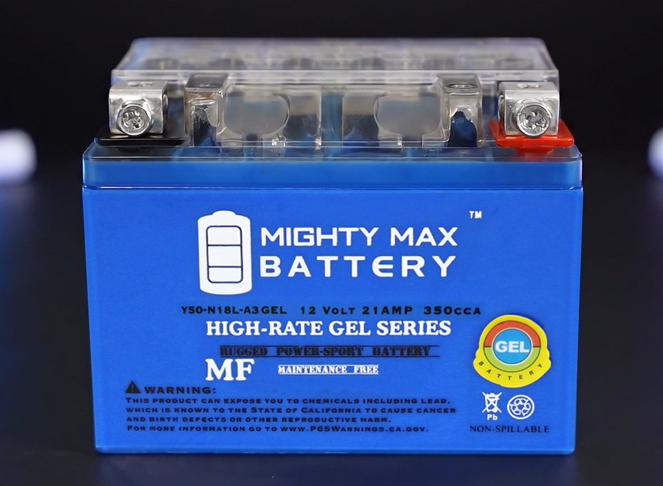 Amazon.com: Mighty Max Battery Y50-N18L-A3 GEL -12 Volt 21 AH, GEL