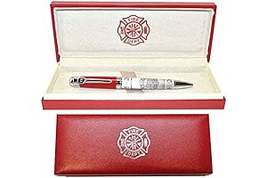 Personalized Engraved Fireman's Ink Pen: A Timeless Token for Firefighting Heroes