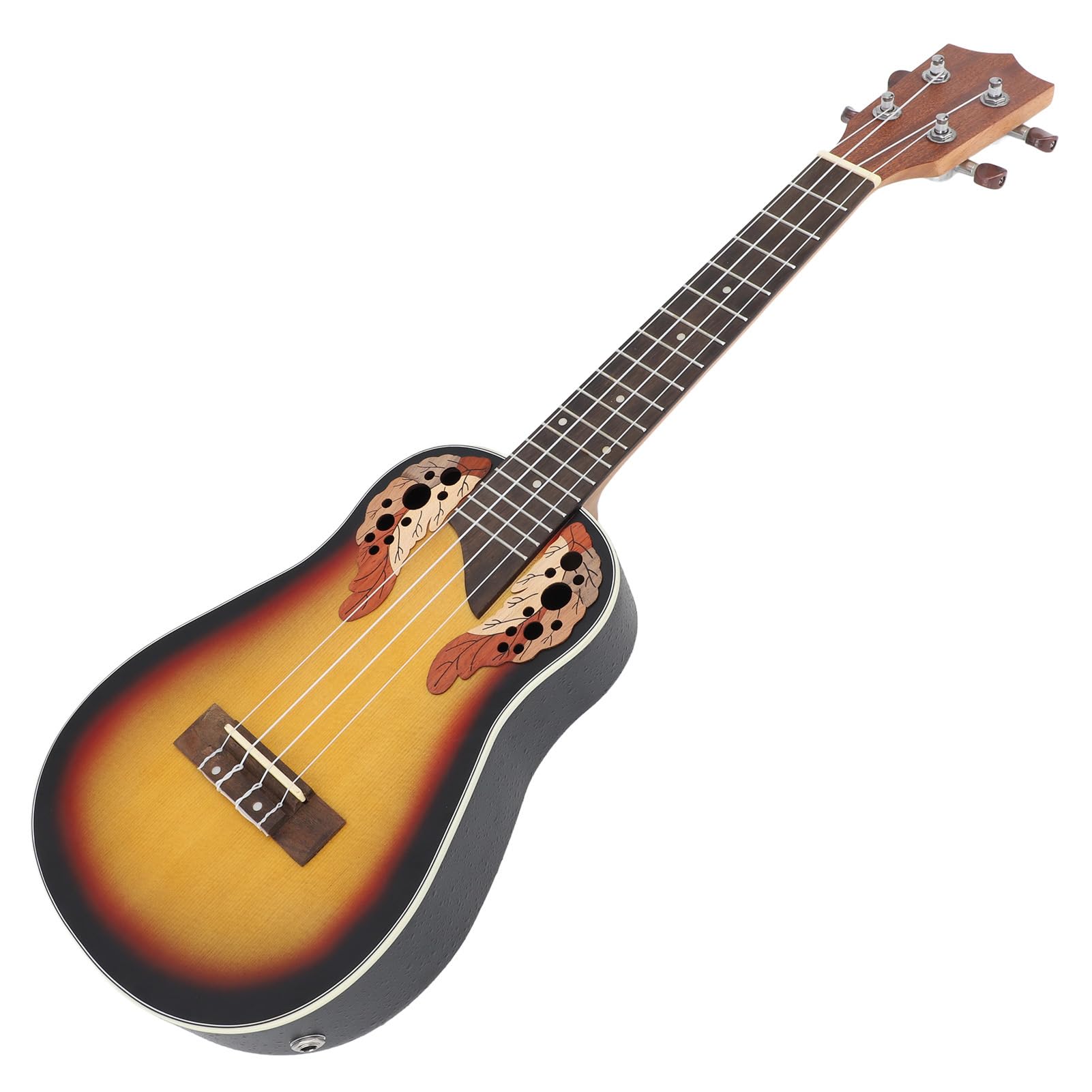 23-Zoll-Ukulele, Eingebauter 3-Band-Equalizer, für Aquila String Design, Holz-Ukulele-Saiteninstrument