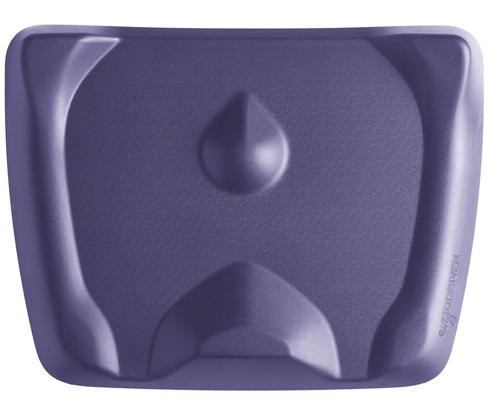 ErgodrivenTopo Mini by Ergodriven | The Smaller Not-Flat Standing Desk Anti-Fatigue Mat with Calculated Terrain (Mulberry Purple)