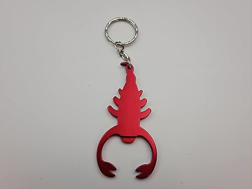 Miniatura 5 de SIMBA SHOP - Modelos de llavero de sombrero de vaquero langosta y abridor de botellas clavo de agudos y guitarra modelo de corazón para tu