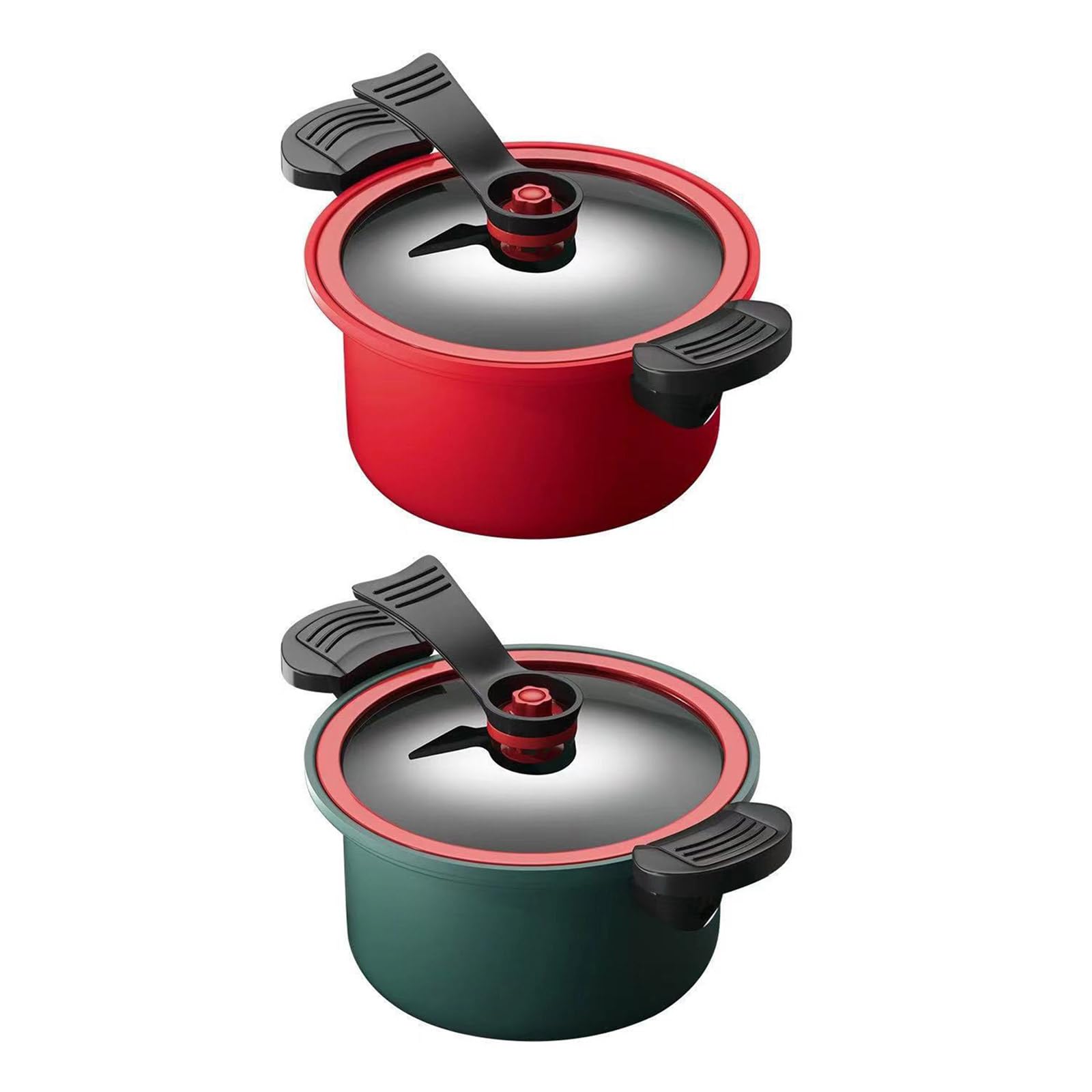 Olla a presión de Capacidad, Olla Resistente a los arañazos, Utensilios de Cocina de Hierro Grueso eficiente, Accesorio de Cocina, Olla a presión