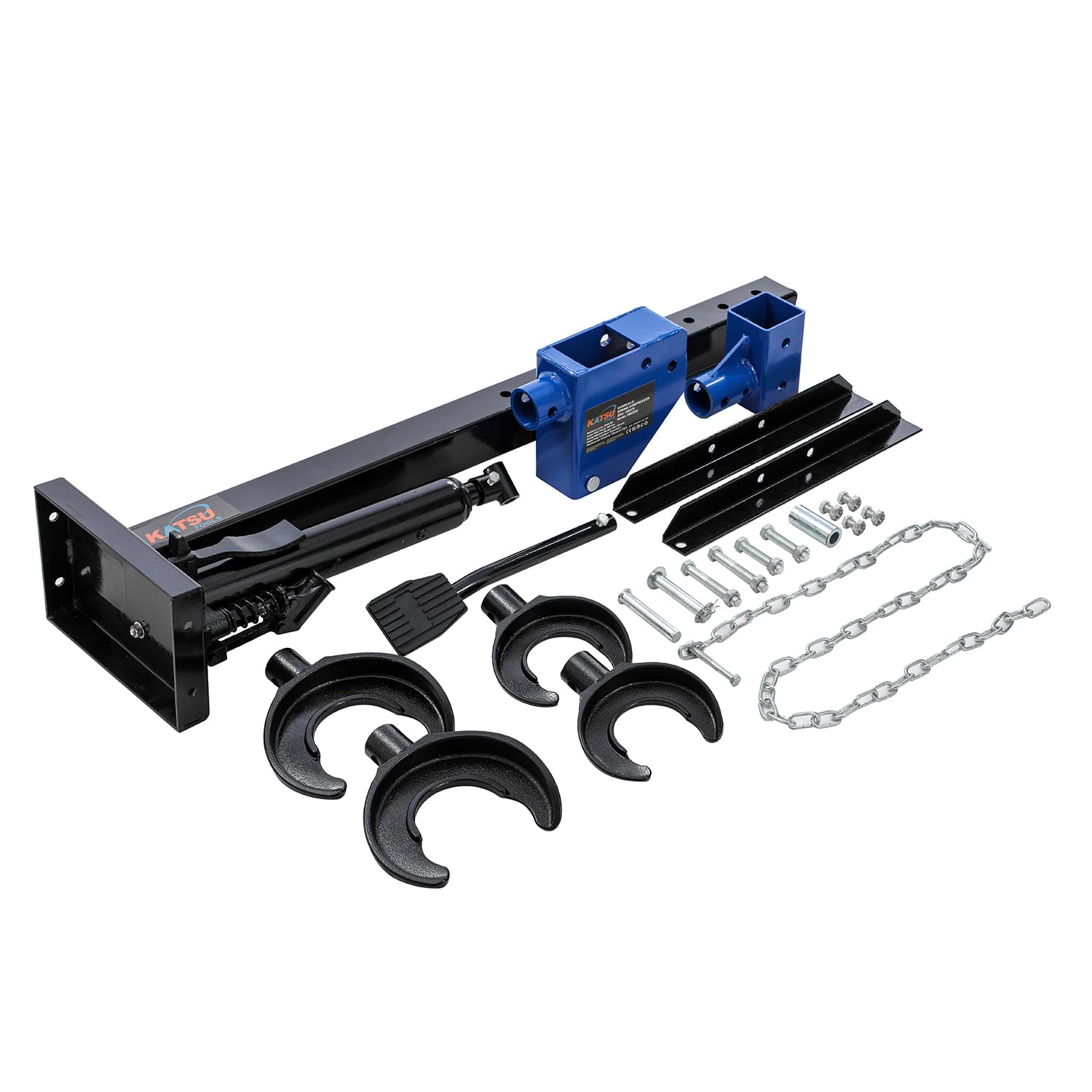 KATSU Tools Compresor Hidráulico de Muelles para Amortiguadores – Capacidad 2200 lbs – Herramienta para Reparación de Coches, Furgonetas y Camiones – 450319