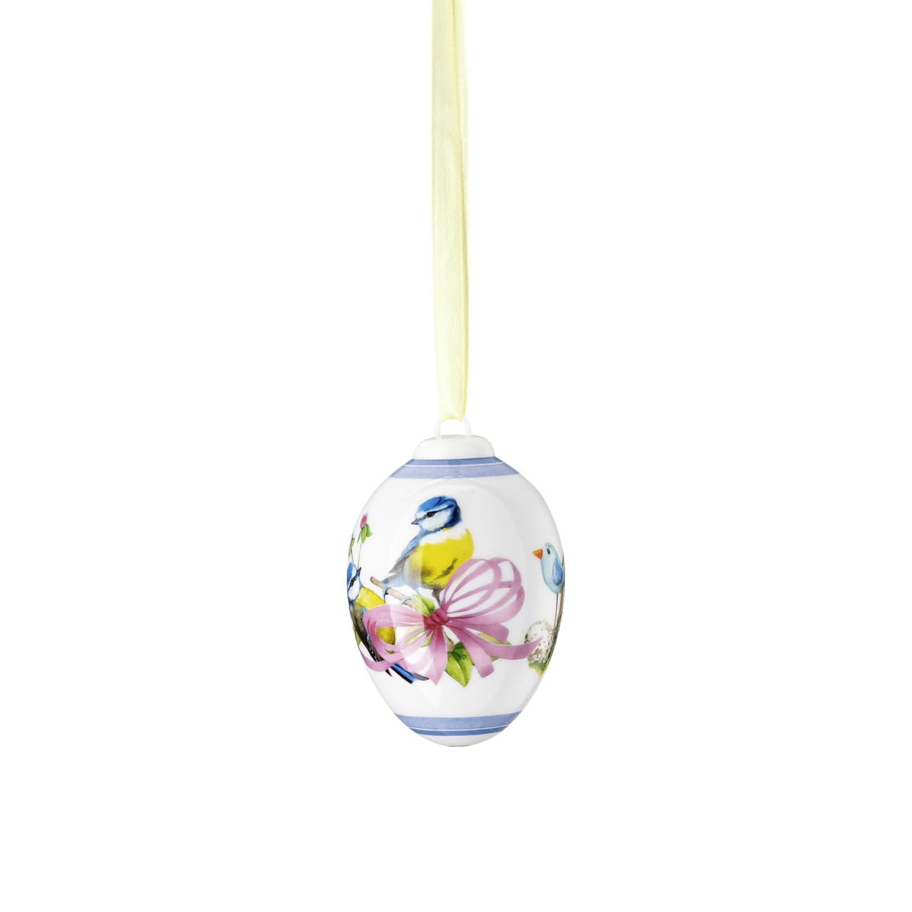 Hutschenreuther Porzellan-Ei Das Ei 2025 Porzellanei zum Aufhängen - Oval - Ø 4,5 cm - h 6,8 cm, Sammeledition Ostern Porzellan Mehrfarbig