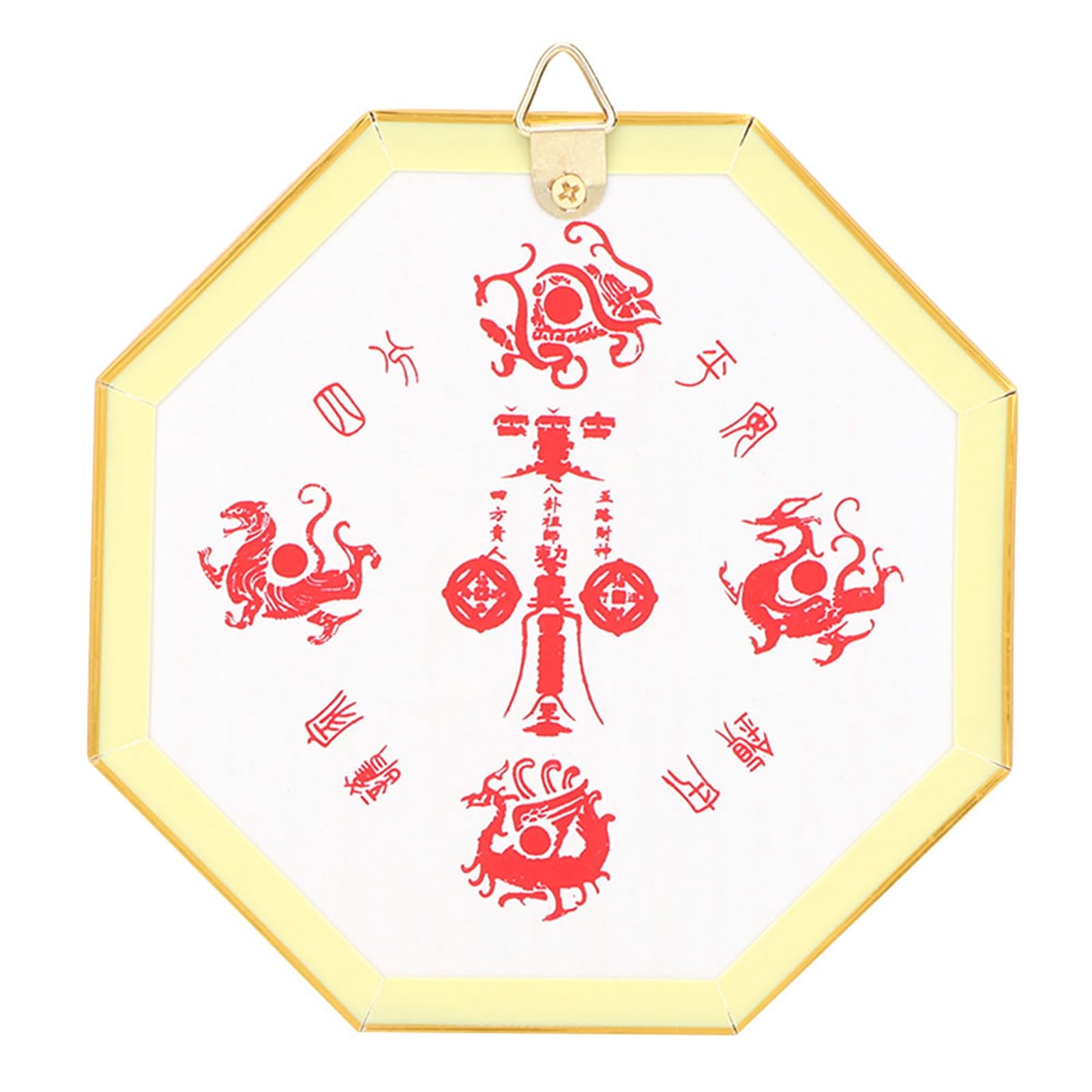 Chinese Feng Shui Convex, Gossip Mirror Designed for Outdoor Hanging, Counter Bad Luck Chinese Feng Shui Dent Convex, for Home and Car (13.5cm concave Mirror)