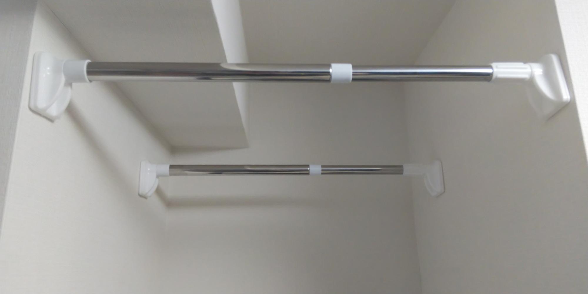 今まで購入した突っ張り棒の中で一番しっかりしています！