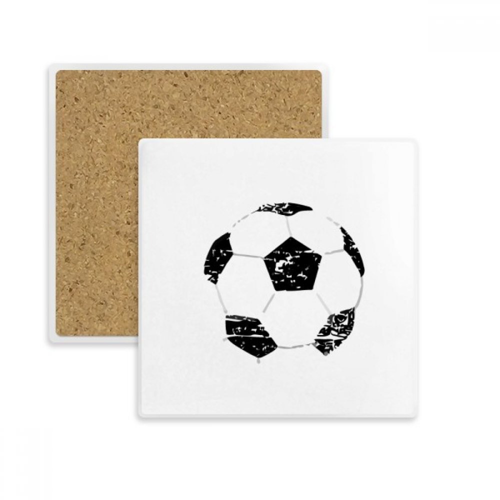 Dessous de verre football un cadeau original pour fan de sport