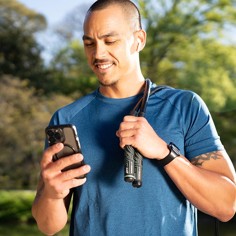 Amazon | Crossrope AMP 2.0 スマート縄跳びハンドル