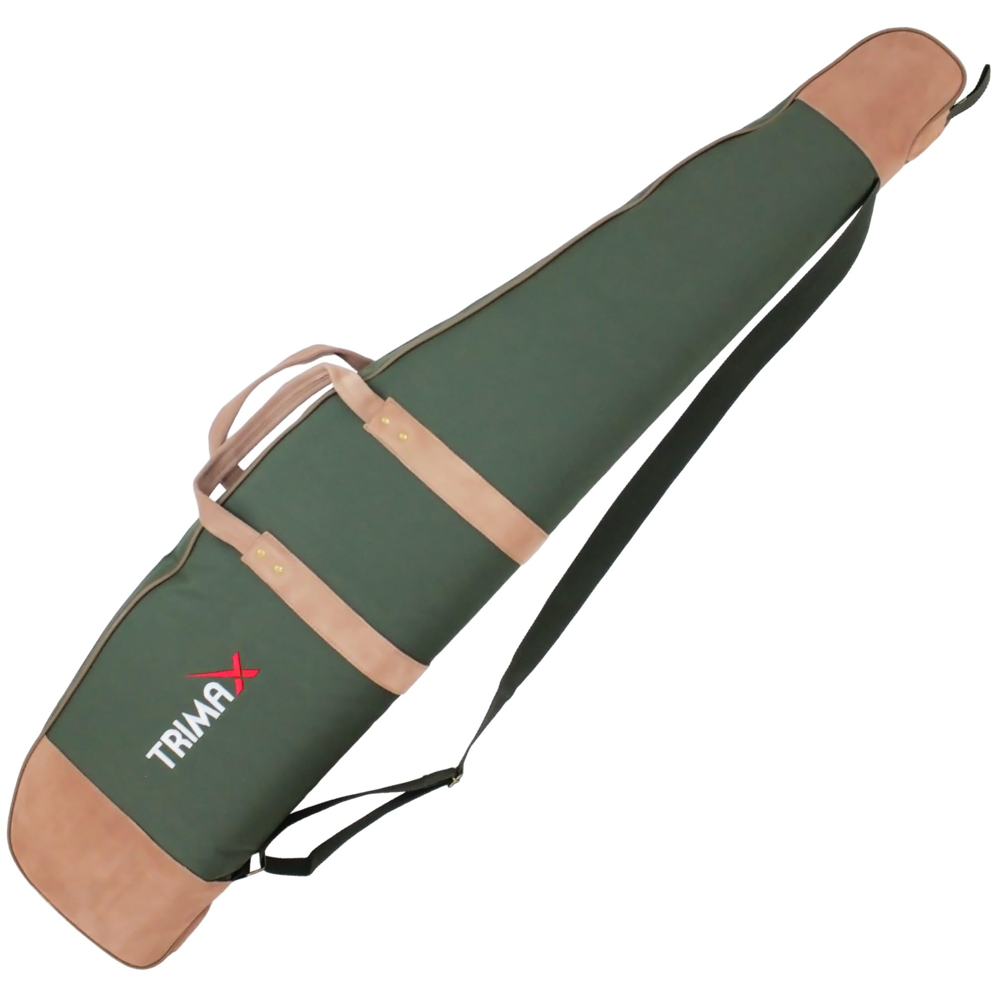 Trimax Funda JC127 Color Bicolor para carabinas, Rifles, escopetas y Armas largas en General con Hueco para Visor. Acolchada y Reforzada. Longitud: 122 cm.…