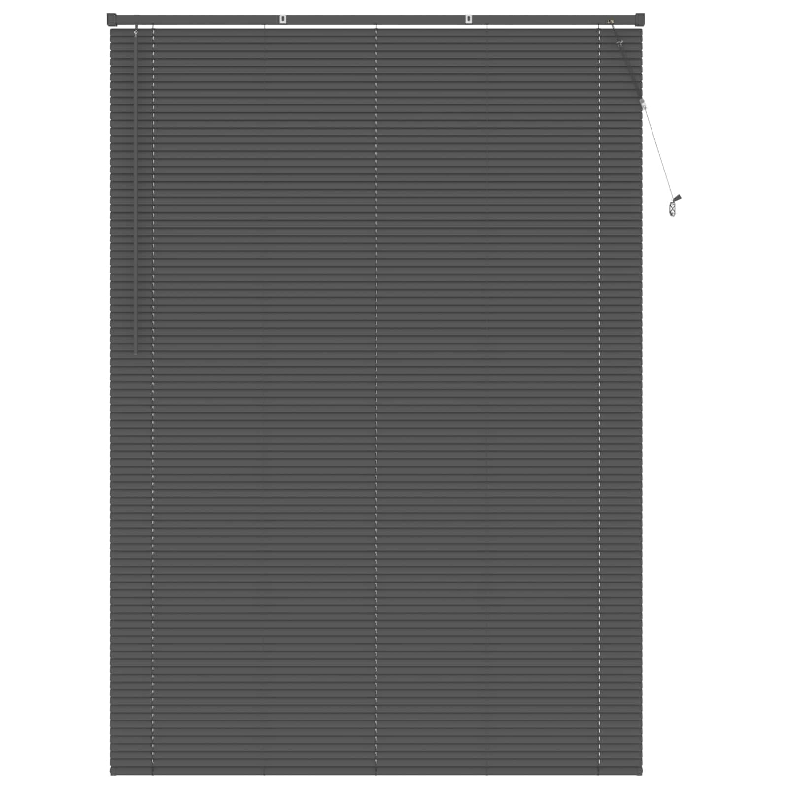 Gecheer Tenda Veneziana PVC Grigio Argento, Tapparella Regolabile per Controllo Luce e Privacy, 213 x 140 cm, Design Moderno per Interni, Ufficio, Casa, Finestre Ampie