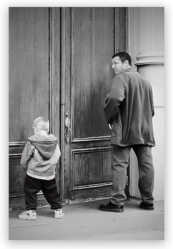 Miniatura 1 de Big Daddy - Póster de pared en lienzo para baño, divertido póster de película en blanco y negro, decoración de baño, imágenes geniales para