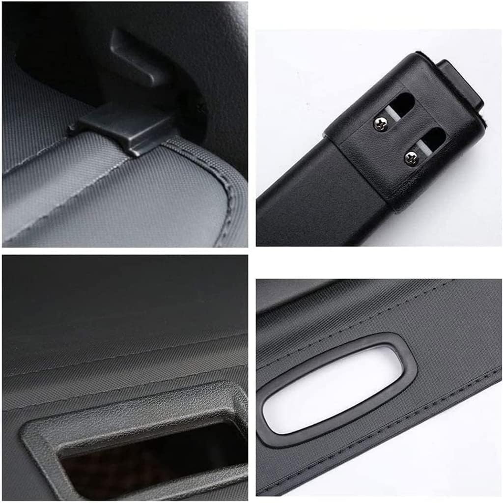 per Nissan X-Trail Rogue SV 2008-2013, Accessori per Auto Interni Retrattile Bagagliaio Posteriore Bagagli Sicurezza Privacy Ombra Scudo Copertura Organizzatore