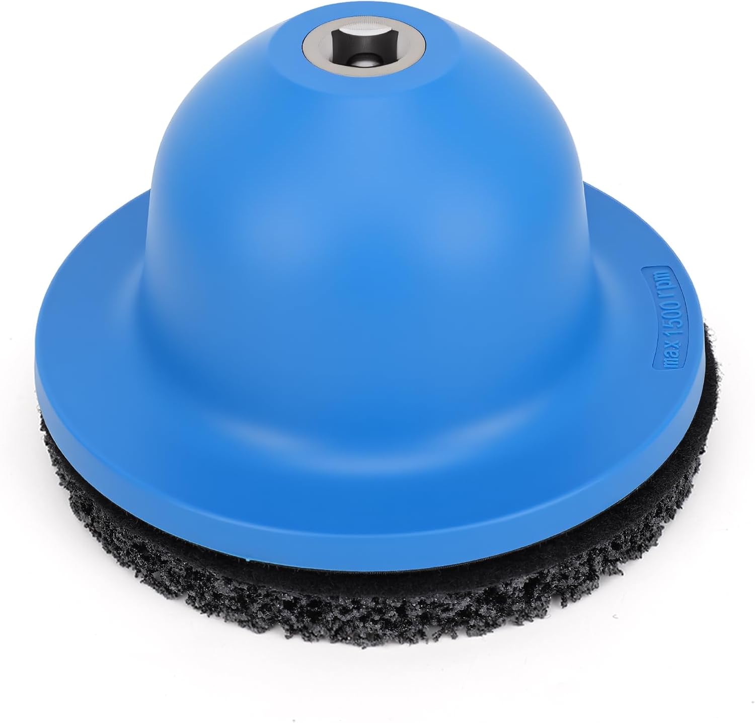 Professional Wheel Hub Grinder Resurfacing Cleaning Kit, Wheel Hub Grinder Ball Head Car Cup Brush Cleaning Set, 1500rpm, 90mm ID 150mm OD for RV Truck Tire Change, Hub & Rim Removal Tool