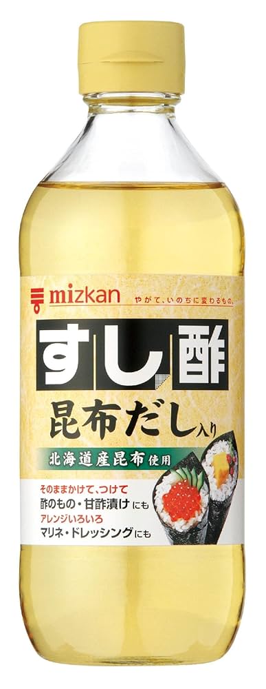 Amazon.co.jp: Mitsukan Sushi Vinegar with Kombu Dashi, 16.9