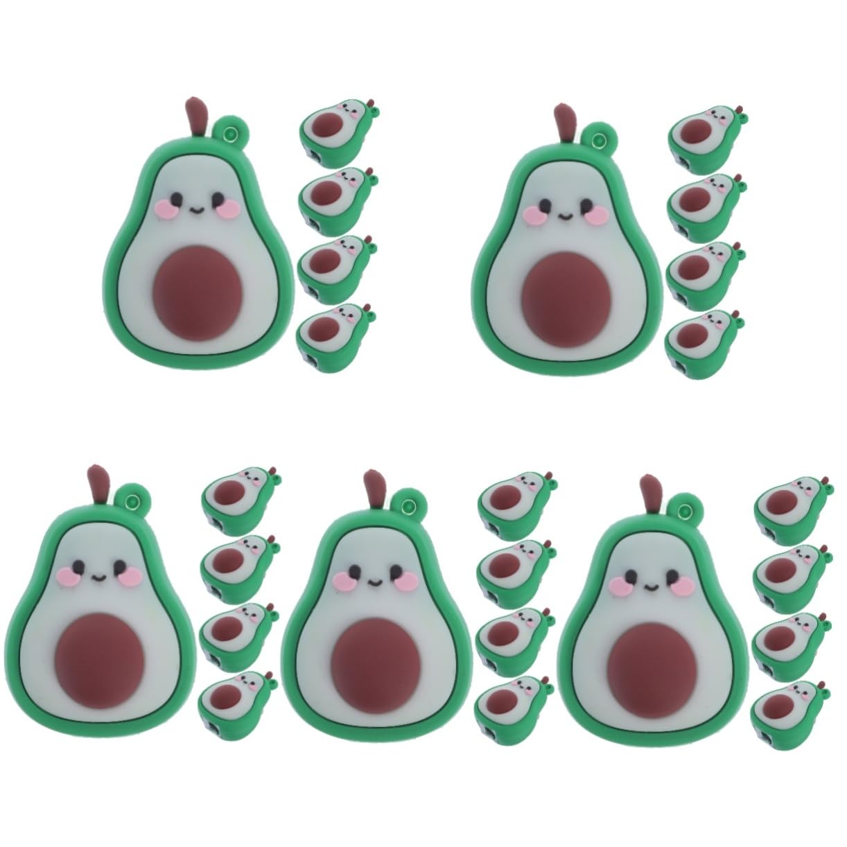 TOYANDONA 5 Set Temperamatita Affilacoltelli Portatile Gadget Ufficio Affilatrice Portatile Strenne Matite Caricatore Gomme Affilatrici Portatili Affilatrici Manuali Gel Di Silice 5 Pezzi*5