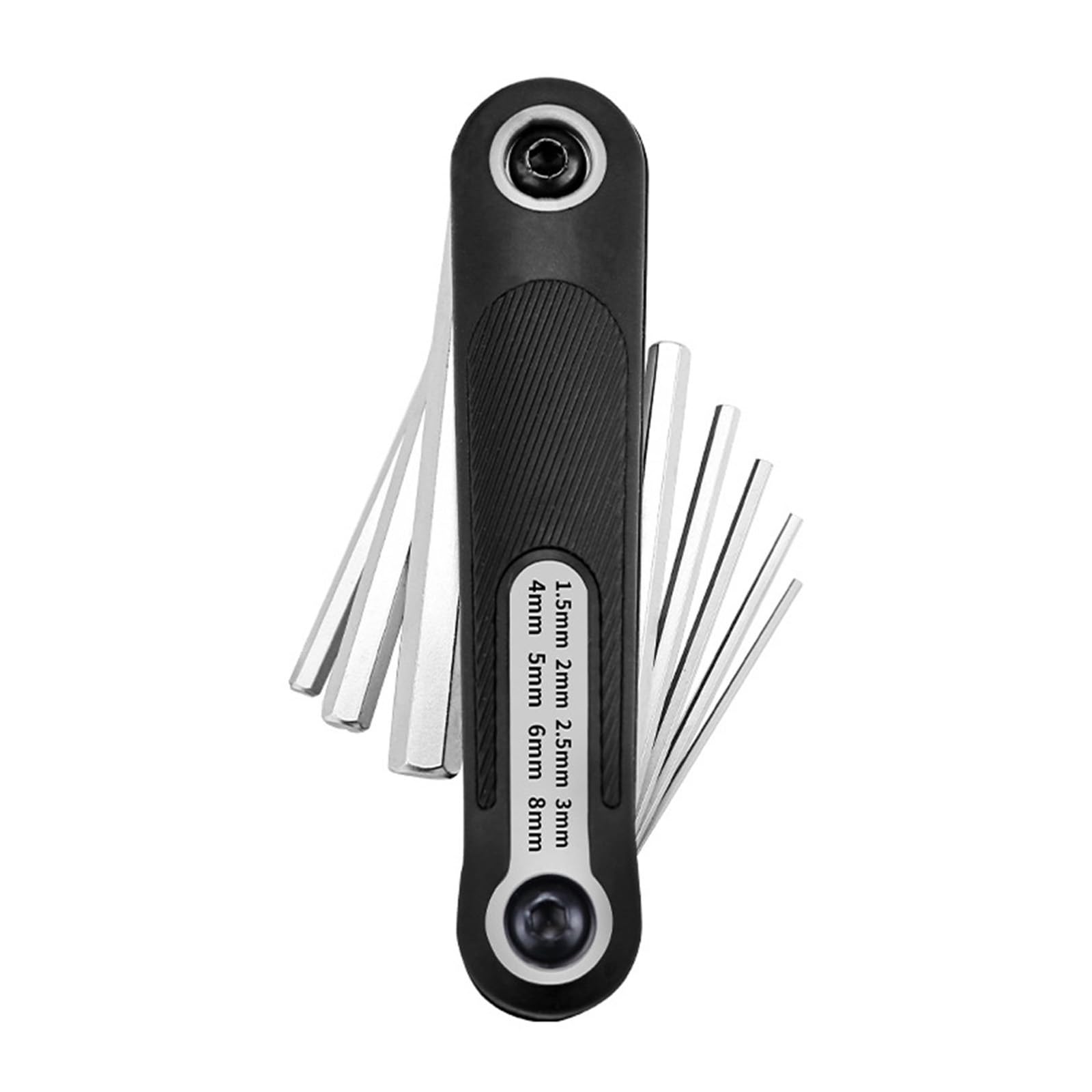 Tsophreniq Rt8c 8Pieces / Set Folding Hexagon Set Star Wrench For Bicycles Motorcycles And Home Repairs And Professional Maintenance Multiuse Star Wrench