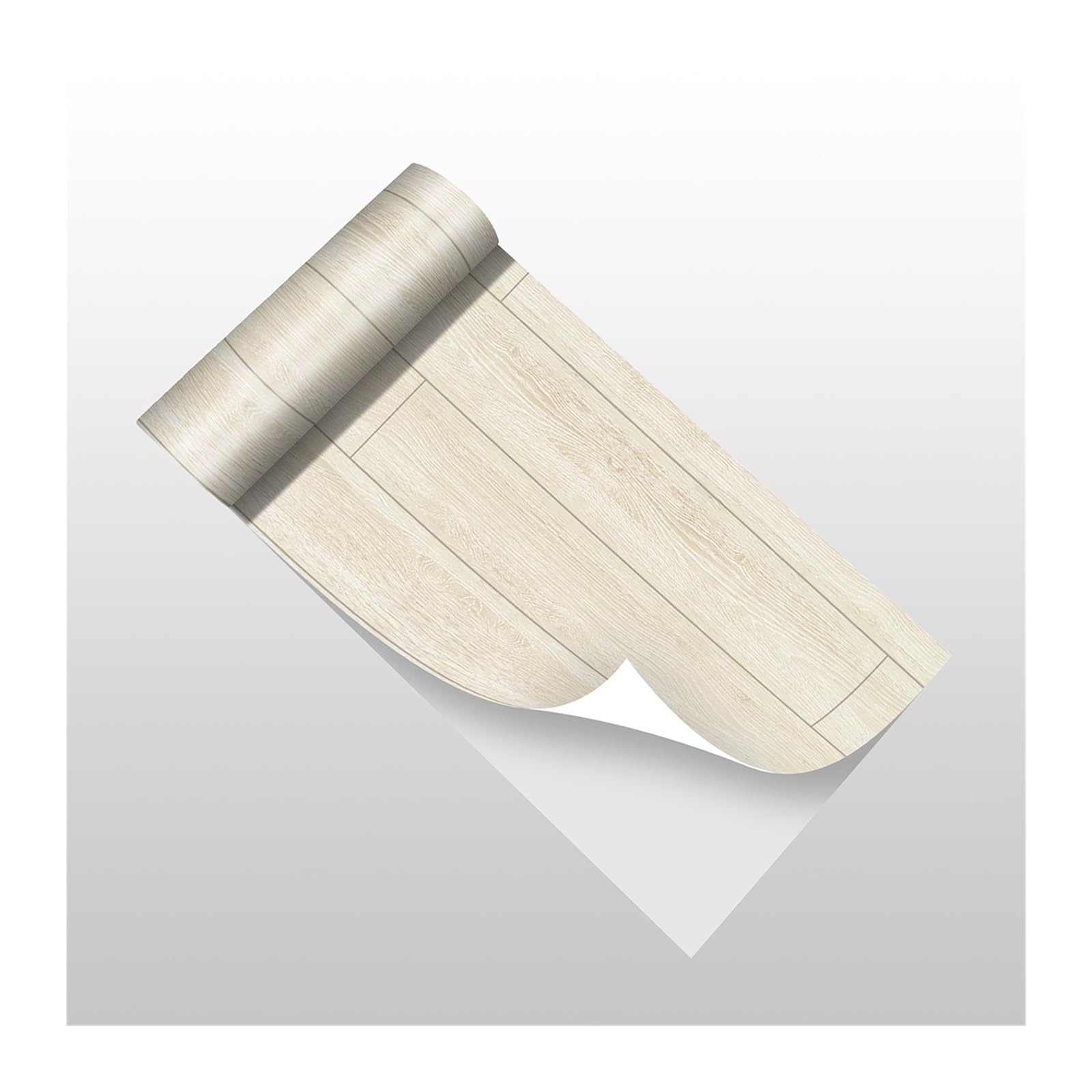 Suelo Vinilo Autoadhesivo Papel pintado de suelo de grano de madera extraíble autoadhesivo