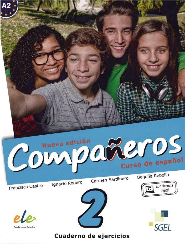 Compañeros Nuevo 2. Arbeitsbuch: Curso de español / Arbeitsbuch - Cuaderno de ejercicios (con licencia digital)