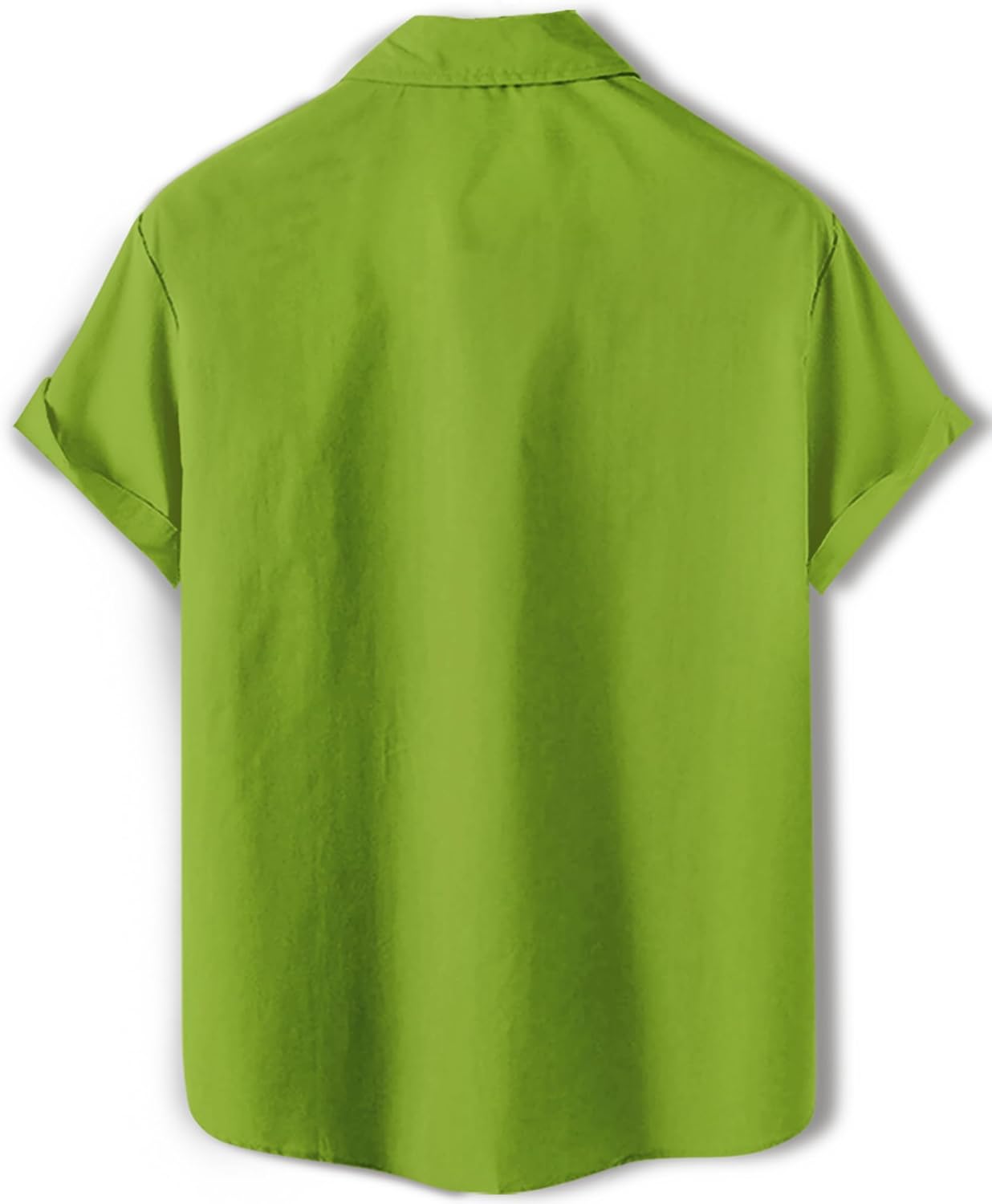 Western Cowboy Cat Shirt, Blue and Black, Short Sleeve, Button Down, Novelty Print Design - Image 4