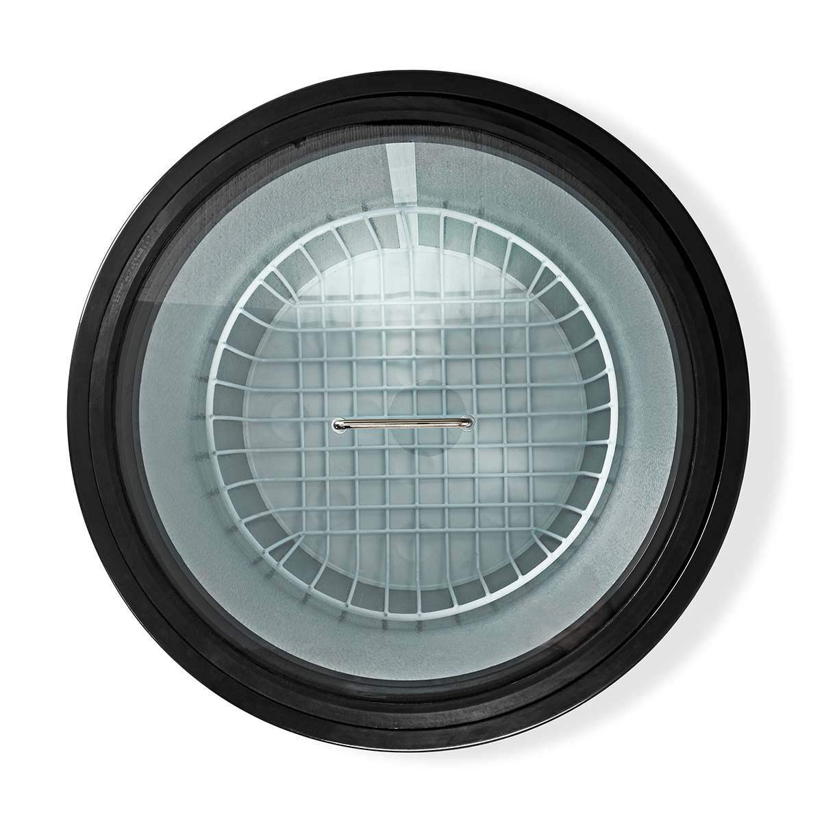 NEDIS KAPC030SS Partykühler | 30 L | Einstellbares Thermostat | Glasplatte | Drahtkorb | Lenkrollen